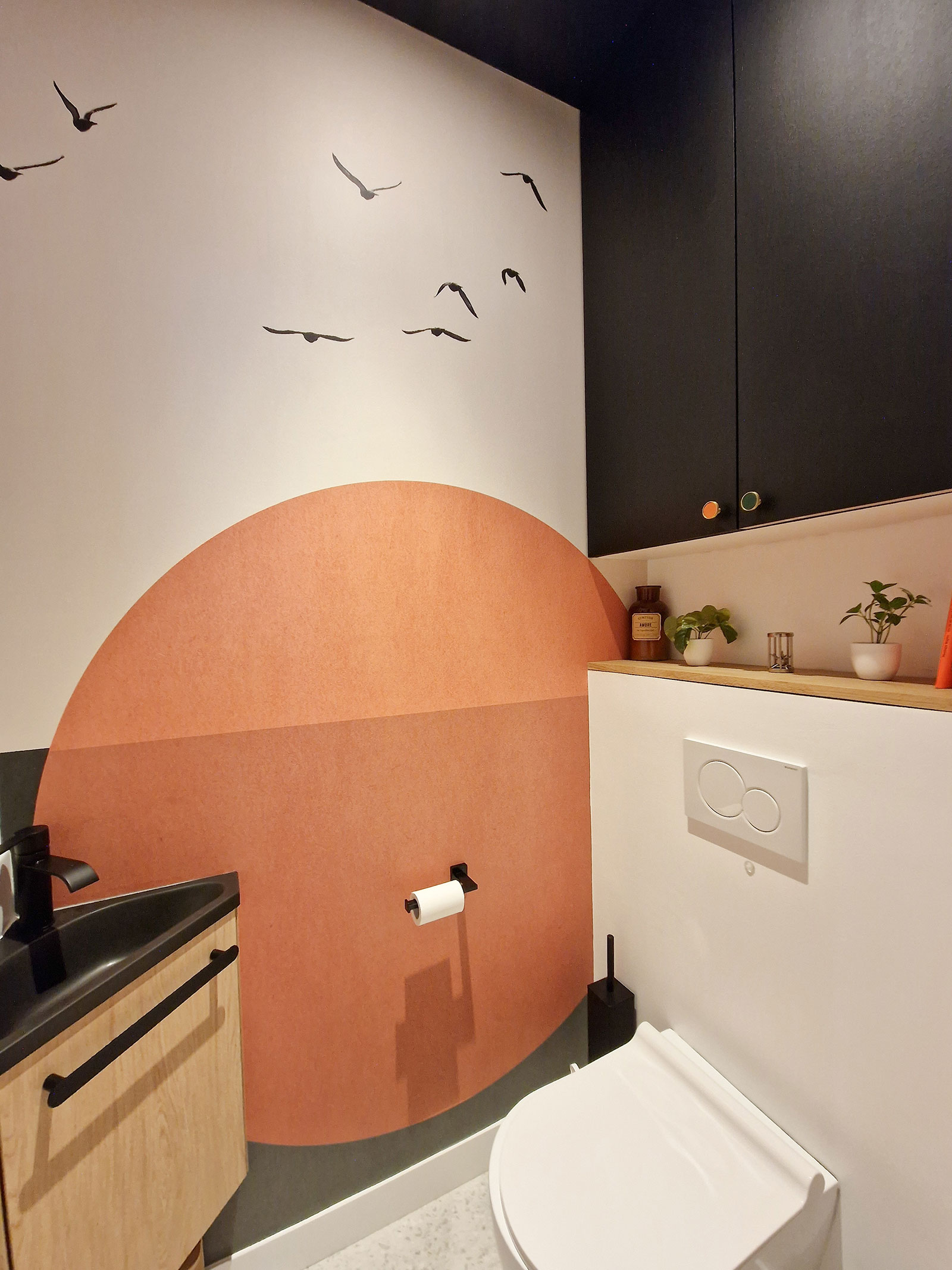 renovation appartement Paris 17 WC Pouchet