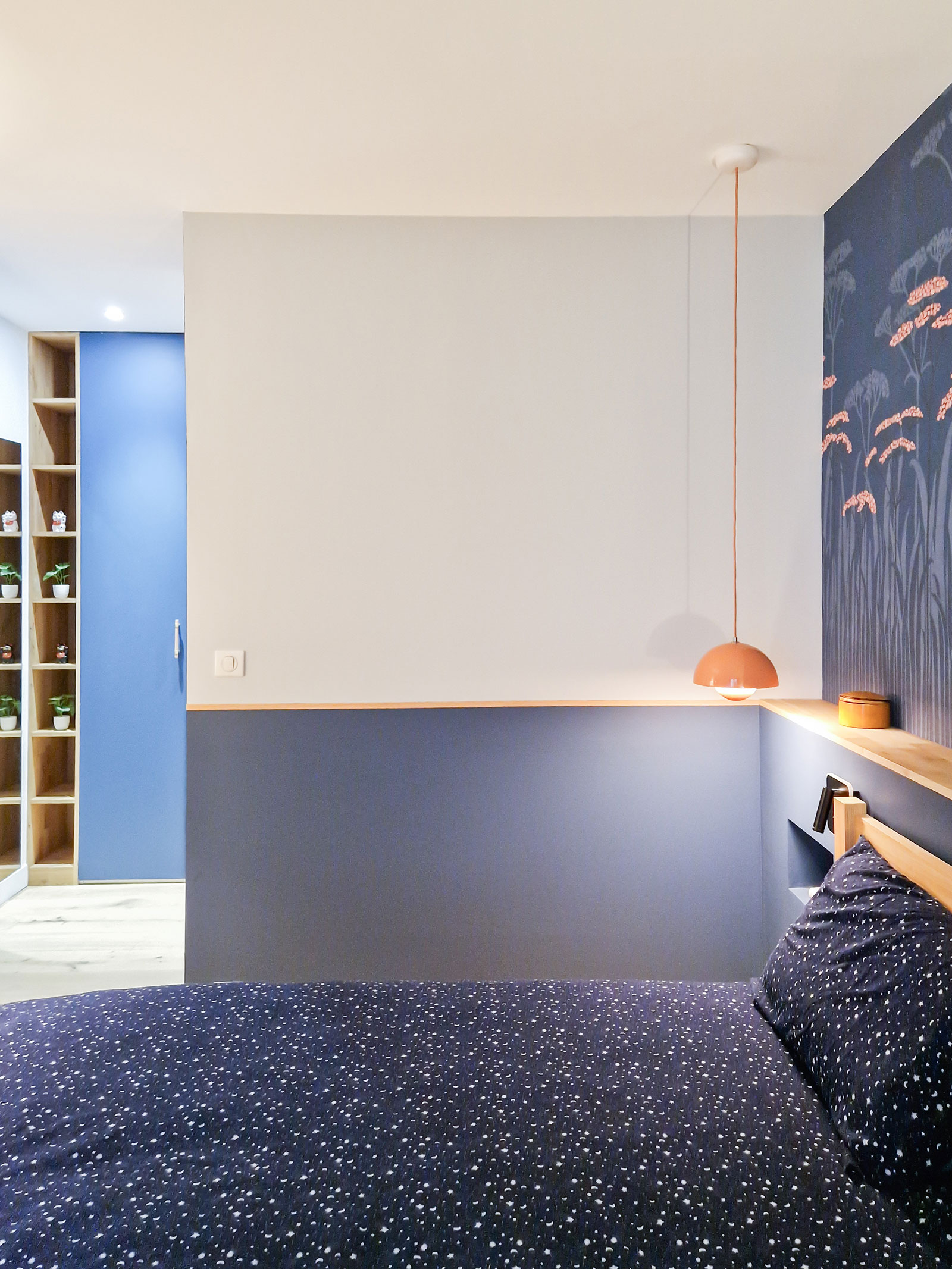 renovation appartement Paris 17 chambre Pouchet