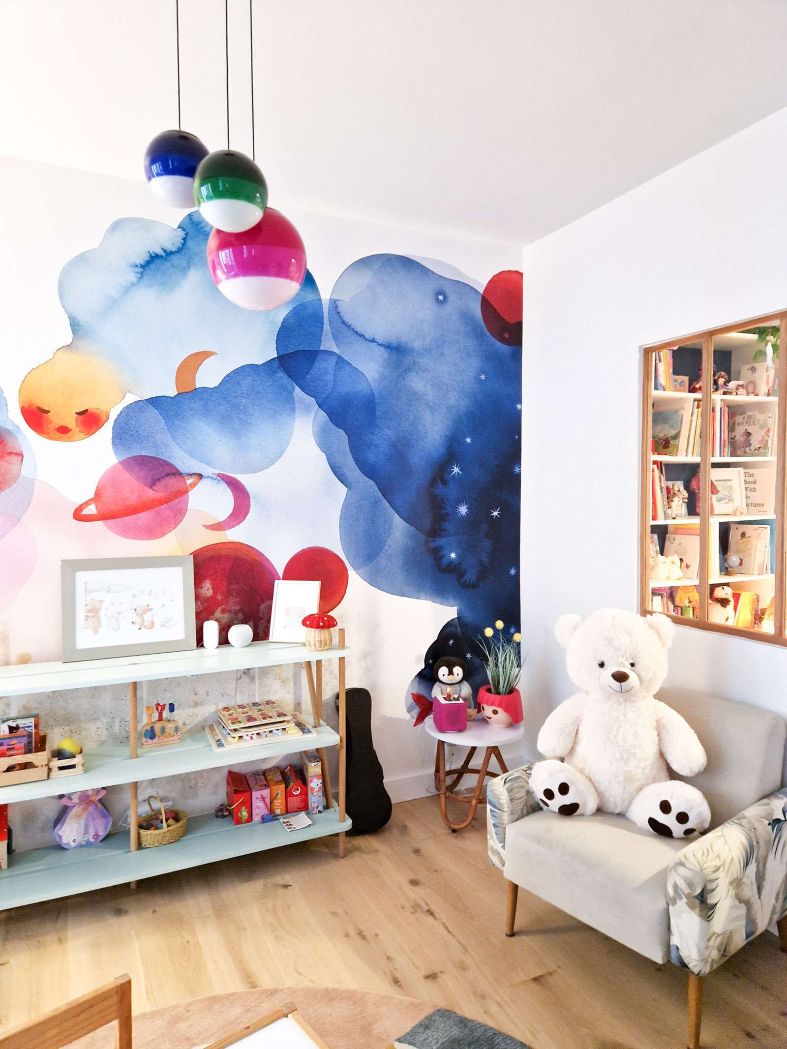 renovation appartement Paris 17 chambre enfant Pouchet