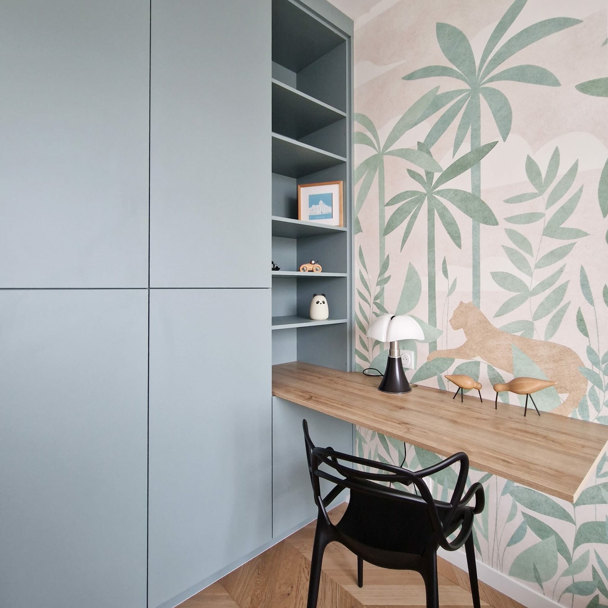 renovation appartement asnieres bureau Vuitton