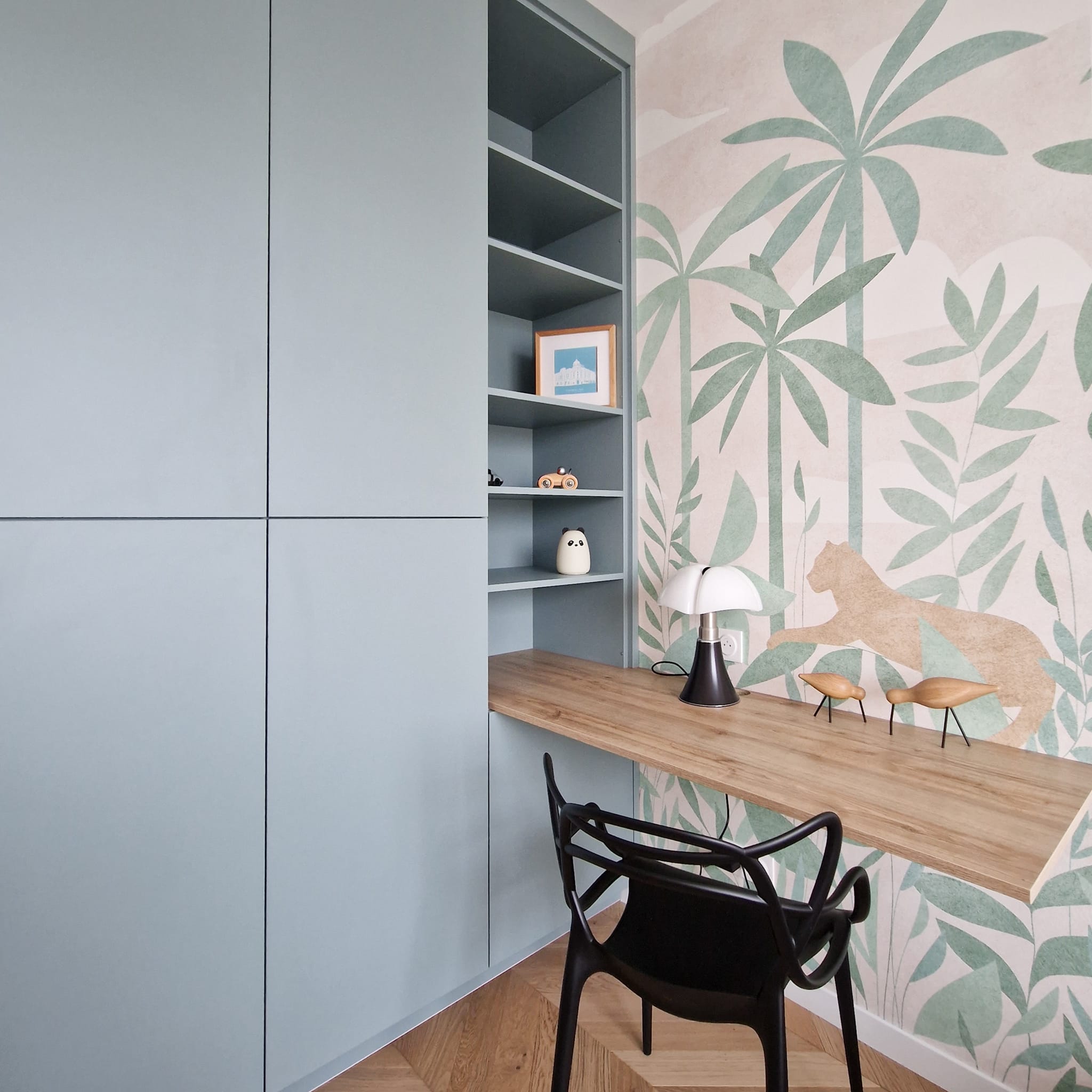 renovation appartement asnieres bureau Vuitton