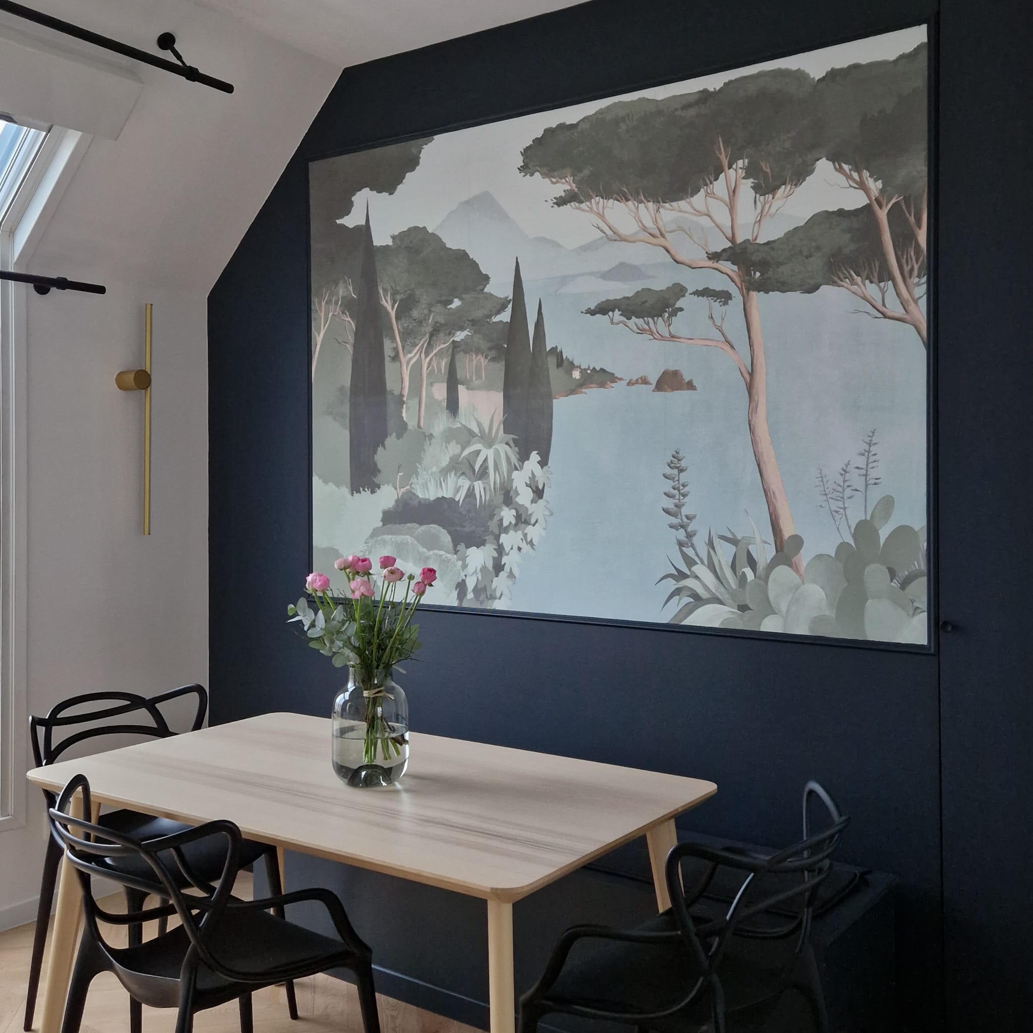 renovation appartement asnieres sur seine Salle a manger Vuitton
