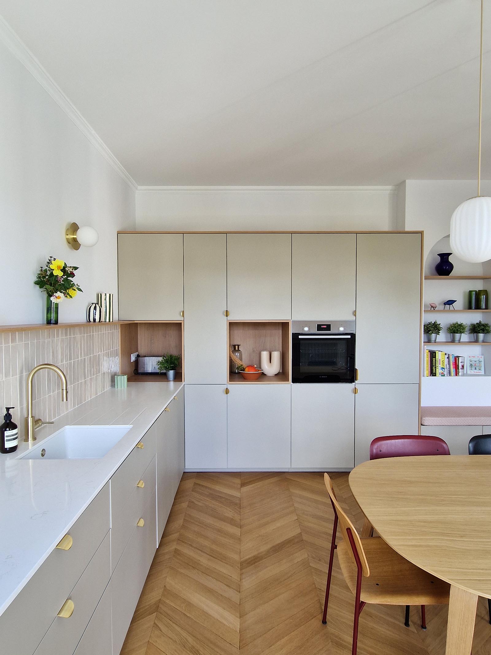 renovation appartement haussmannien cuisine sur mesure flachat