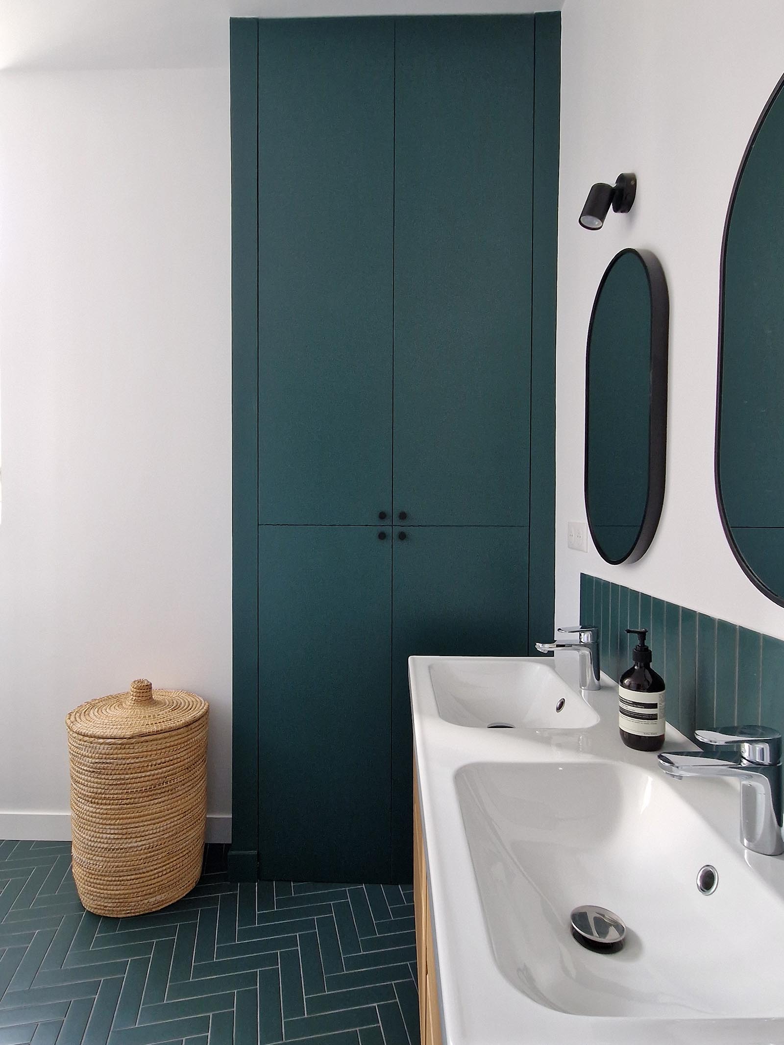 renovation appartement haussmannien salle de bain flachat