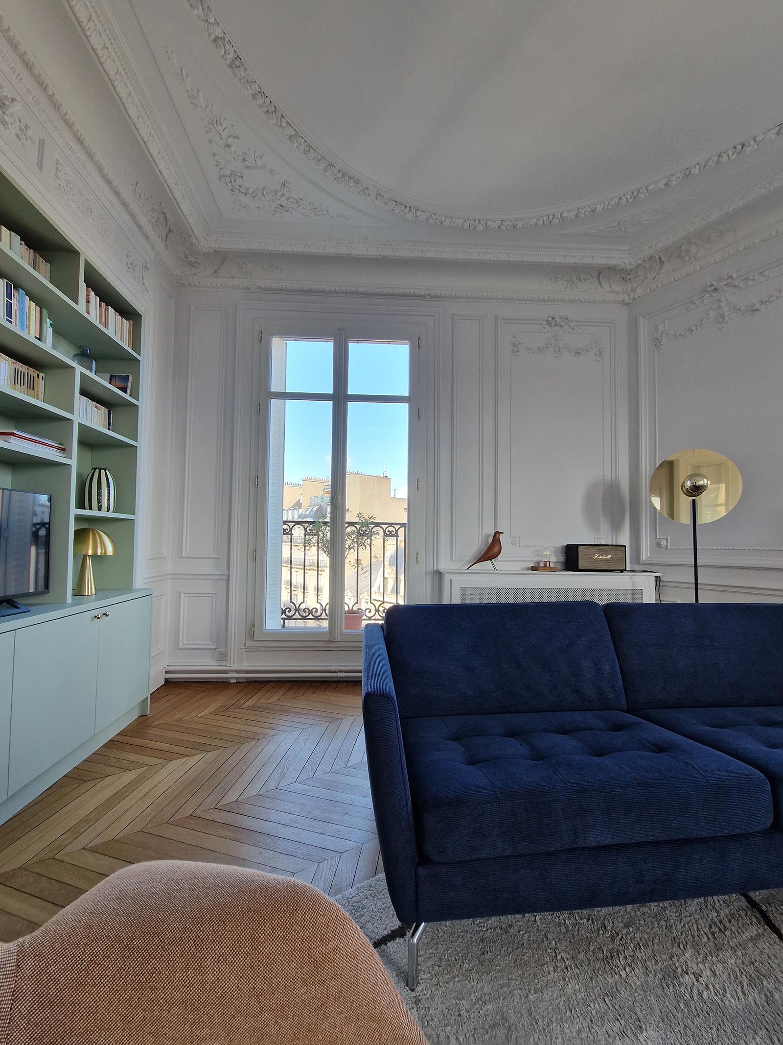 renovation appartement haussmannien salon flachat