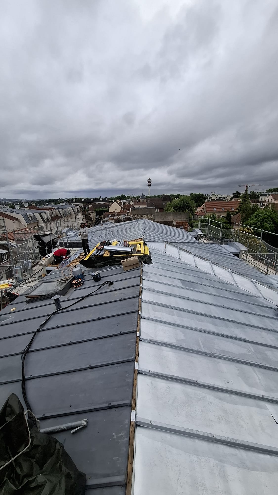 entreprise toiture zinc